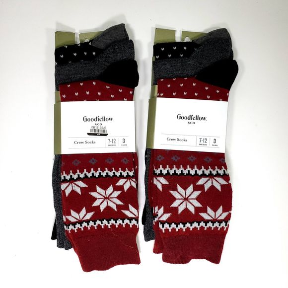 Goodfellow & Co Other - Lot of 2 Goodfellow & Co  Men's 3pk Crew Socks
